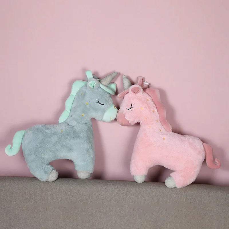 

PV Plush Cute Unicorn Doll Doll Pillow Cartoon Plush Toy Pet Pillow Christmas Gift for Children
