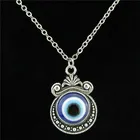 Турецкий символ, ожерелье с голубыми глазами, подвеска, Хрустальная бусина, кулон для женщин и мужчин, Nazar, Турция, ювелирные изделия, Арабский исламский амулет на удачу