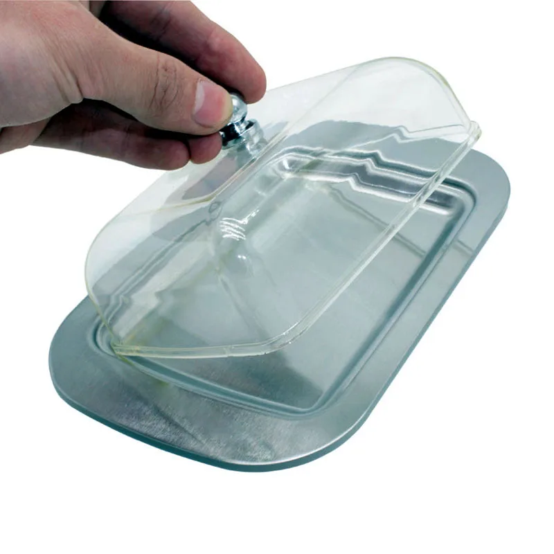 Короб для масла короб контейнер из нержавеющей стали ящик хранения сыра с