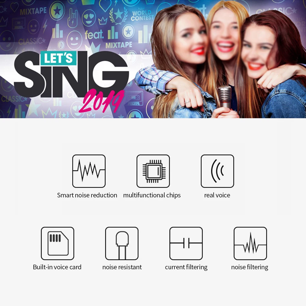 Проводной игровой микрофон с интерфейсом USB высокого качества для консоли N