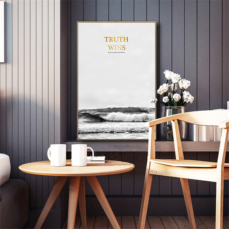 Настенная роспись в скандинавском стиле с природным пейзажем картина маслом