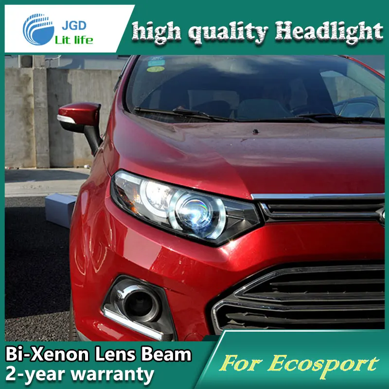 Ксеноновые Светодиодные фары Ford Ecosport грыжа аксессуары чехол для Стайлинг