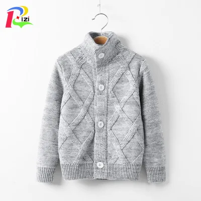 Зимний детский пуловер RIZI Herbst, детский пуловер Jungen Strickjacke Mantel Jungen, пуловер Baumwolle, детский пуловер Jungen Jacke, Kinder Kleidung