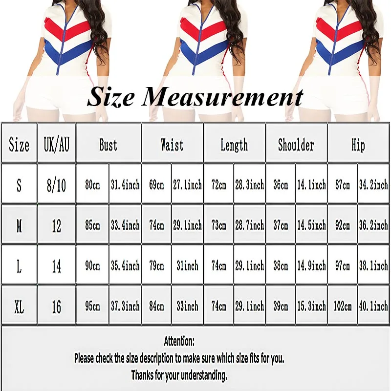 

Zipper Short Sleeve Stitching Color Shorts Bodysuit Casual Women Jumpsuit Sexy Shorts Rompers In Stock Dropshipping