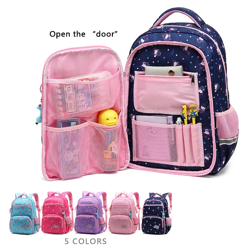 Large Capacity School Bags For Teenage Girls Zippers Backpacks Waterproof Women Bag  Mochila Infantil