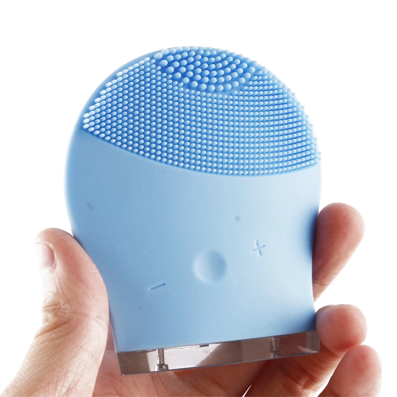 Электрический силиконовый инструмент для глубокого очищения лица очищающее