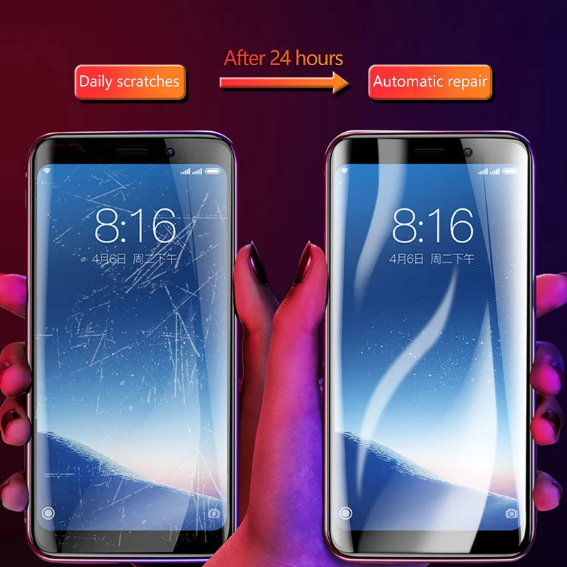 Гидрогелевая защитная пленка 600D для Meizu M5 M5S Note M6 M6s Защитная 15 16X Plus E3 не стекло |