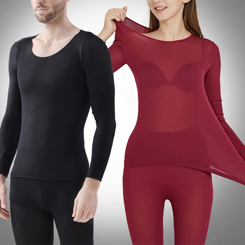 

Новинка 2021, однотонное термобелье, соблазнительная Женская одежда, зимний бесшовный топ на пуговицах, теплые интимные длинные кальсоны, наб...