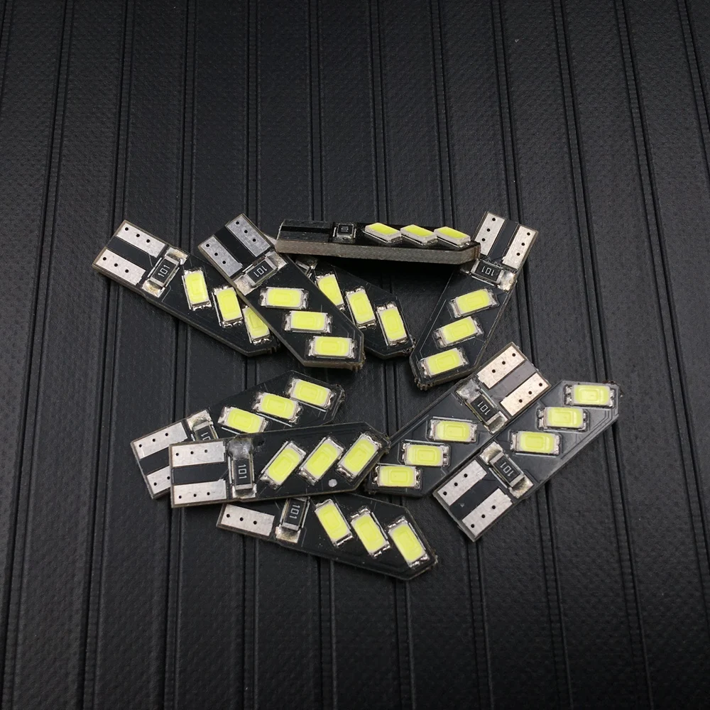 10 шт. автомобильные габарисветодиодный огни W5W 194 5630 6SMD|Сигнальная лампа| |