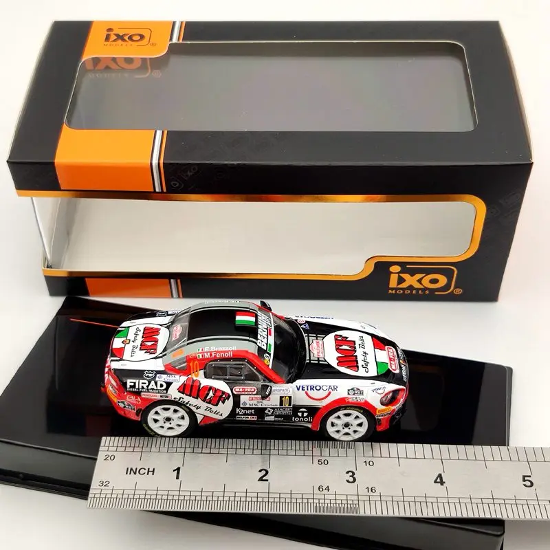 Модели автомобилей IXO 1:43 для FIAT Abarth 124 RGT #10 ралли Sanremo 2019 литой модели RAM719 | Игрушки