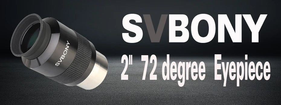 SVBONY " SV136 окуляр объектив 34 мм широкий угол 72 градусов асферический окуляр HD с полным покрытием для астрономических телескопов F9172D
