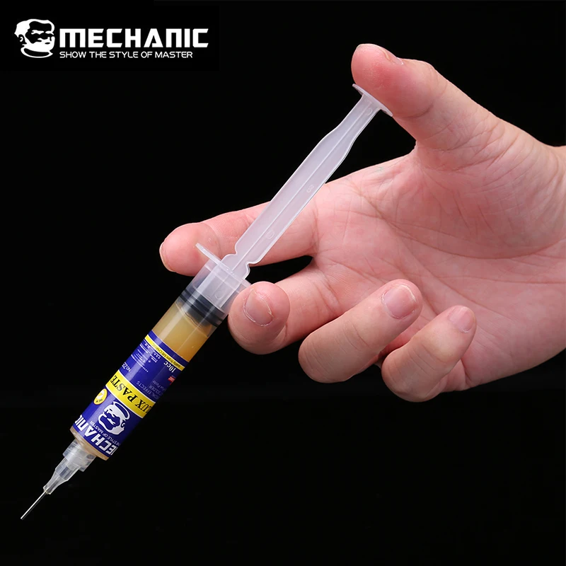 MECHANIC NO clean BGA флюс паяльной пасты сварочный паяльная смазка для SMD PGA PCB ремонтный