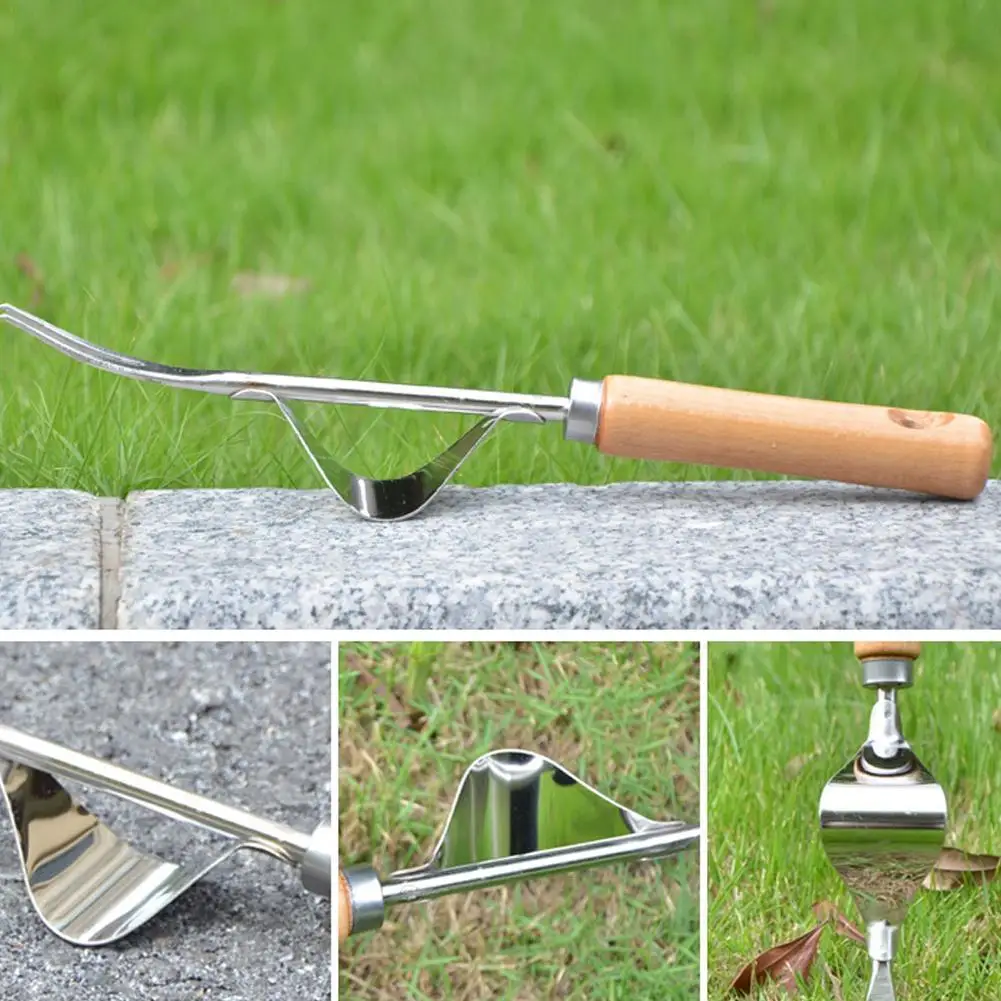 

Garden Grass Removal Steel Farmland Puller Multifunction Hand Dandelion Weeder Tool Lawn Digging Manual O1X1