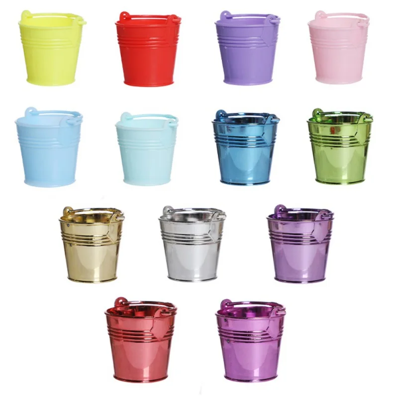 Железная жесть в форме бочонка мини-бочонок для ванной кухни домашних украшений