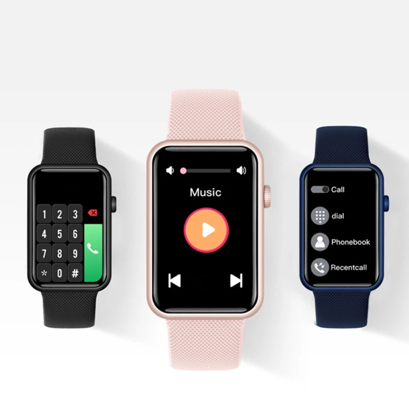 Умные часы HT5 HD- Smartband с измерением давления и температуры тела | Электроника