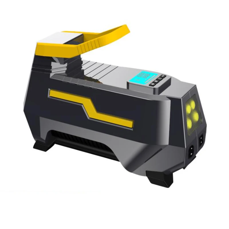 

Автомобильный воздушный компрессор, 120 Вт, цифровой воздушный насос со светильник кой для наружных лодок, дома, велосипедов, AC/DC