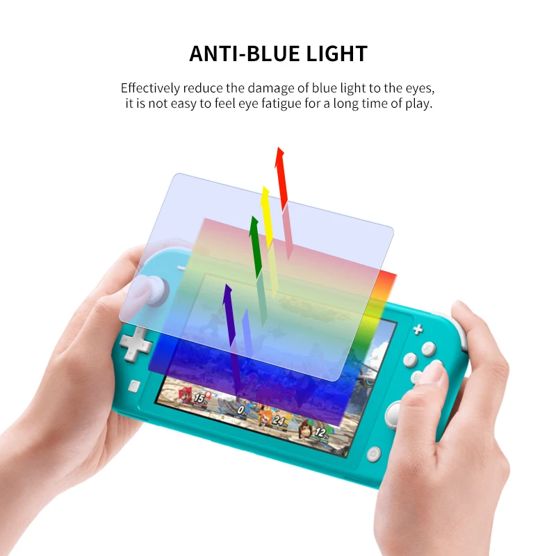 Закаленное защитное стекло DATA FROG для Nintendo Switch Lite 9H HD прозрачная защитная пленка