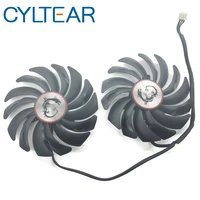 2pcslot cooler fans rx580 rx480 video card cooling fan for radeon rx 480 msi rx 580 asic bitcoin mine gpu graphics card cooling