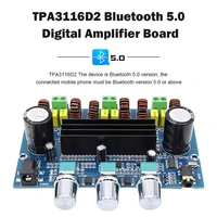 bluetooth 5 0 power amplifier module 2 1 channel tpa3116d2 100w250w stereo sound digital audio amplifier board