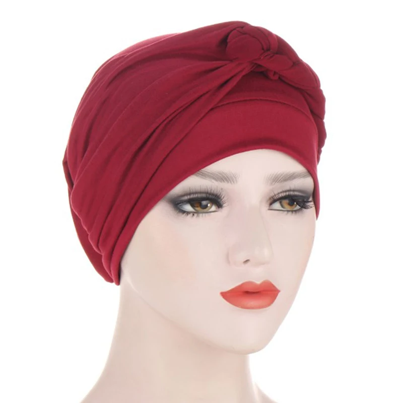 

Разноцветные мягкие шляпы-тюрбаны, мусульманские модные тюрбаны