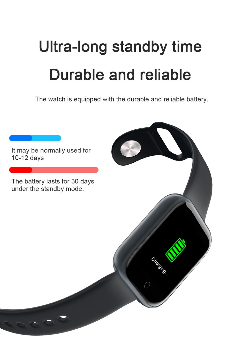 IP80 фитнес-Браслет Смарт-часы IP80 водонепроницаемый для Apple Watch Xiaomi Ios Android с монитором сердечного ритма Смарт-браслет