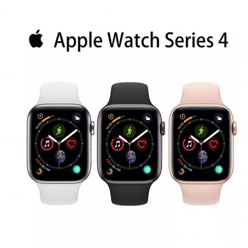 Promo Original and used Apple Watch Series 4 (GPS, 40/44MM) 90% New Stainless Steel Case Smart Watch with White/Gold/Black iWatch