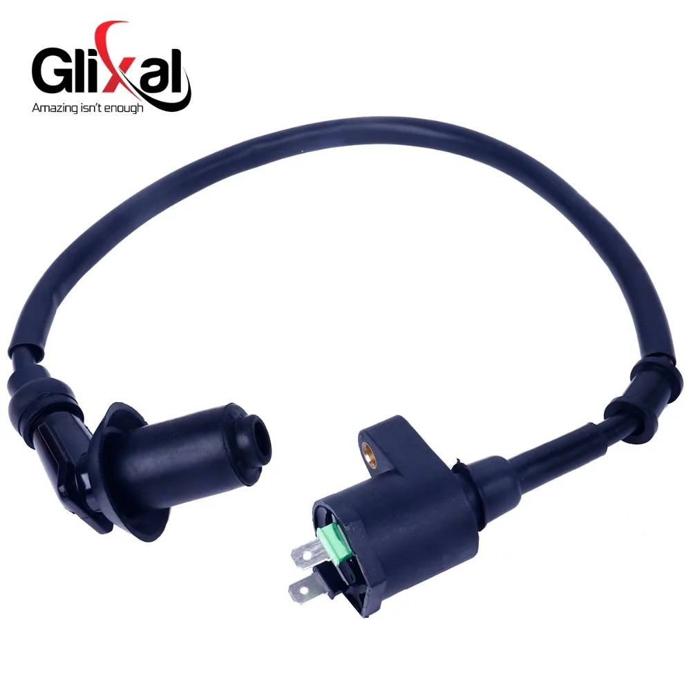 

Glixal GY6 50cc 125cc 150cc Ignition Coil for 139QMB 152QMI 157QMJ Scooter Moped ATV Go-kart