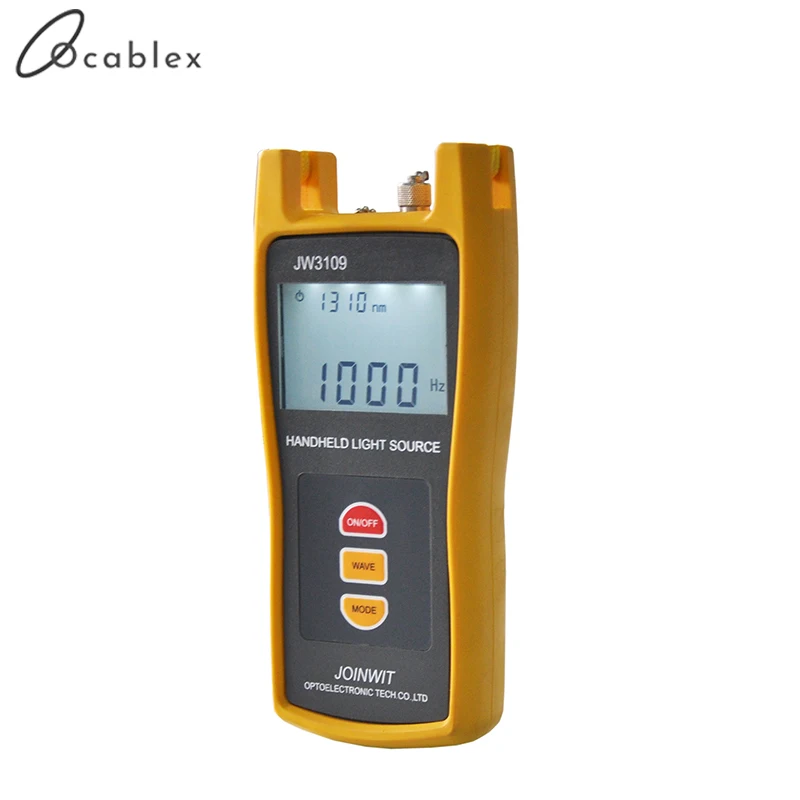 

Free Delivery by Fedex Handheld Fiber Optical Light Source Joinwit JW3109 Three Wavelength 1310/1550nm Singlemode