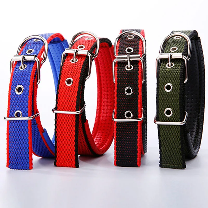 Собачий ошейник большого размера нейлоновый для больших собак удобный