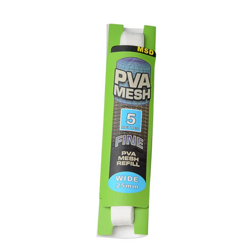 5 м ПВА растворимый узкий рыболовный сменный мешок для приманки Защитная