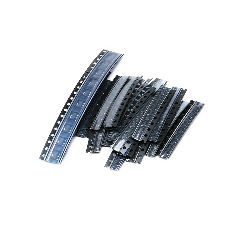 180pcs/lot Transistor Assorted Kit SOT23 18Values S9012 S9013 S9014 S9015 S9018 A1015 C1815 A42 A92 2N2222 S8050 S8550 5551 5401