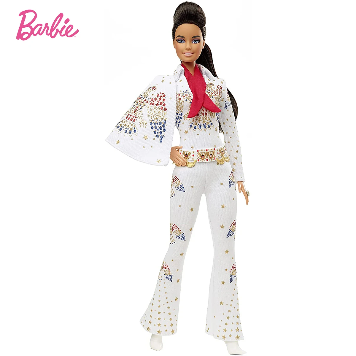 Коллекционная игрушка Elvis Presley для Барби Mattel коллекционная кукла девочек подарок