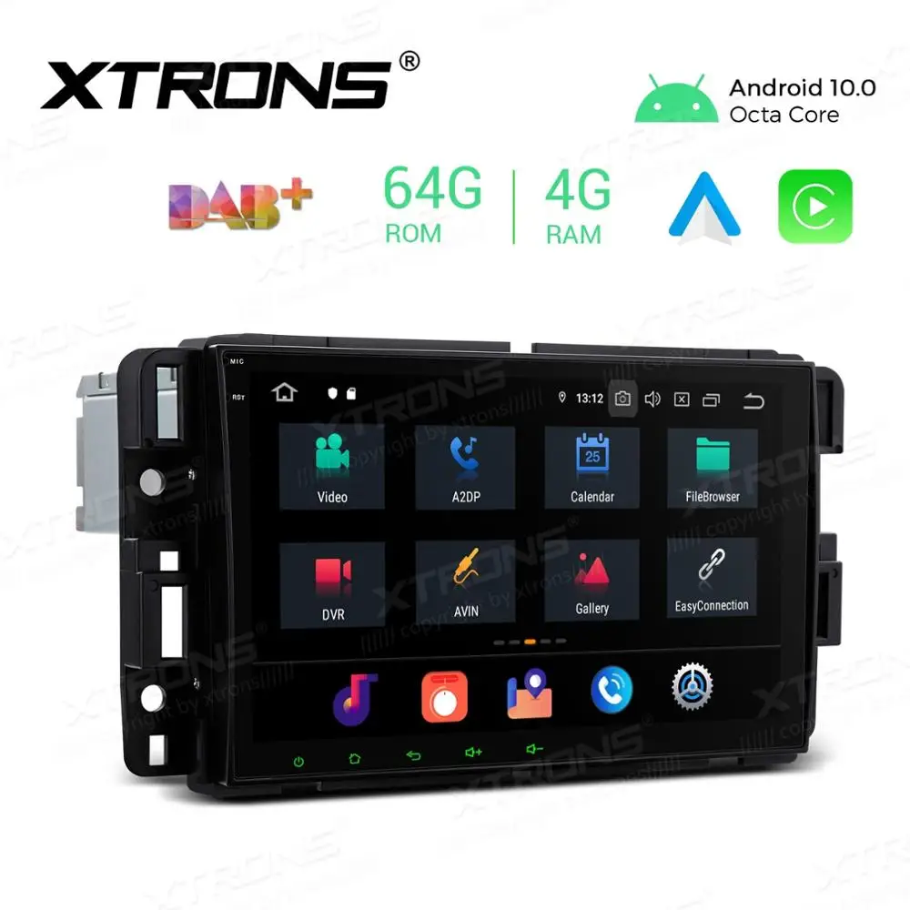 8 &quotAndroid 10 0 OS автомобильный мультимедийный GPS радио системный плеер для GMC Acadia 207