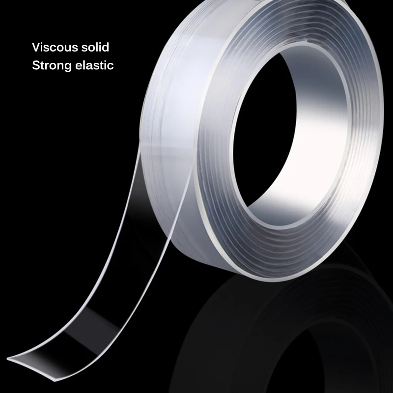 Бескаркасная Двухсторонняя клейкая нано многофункциональная удаляющая лента