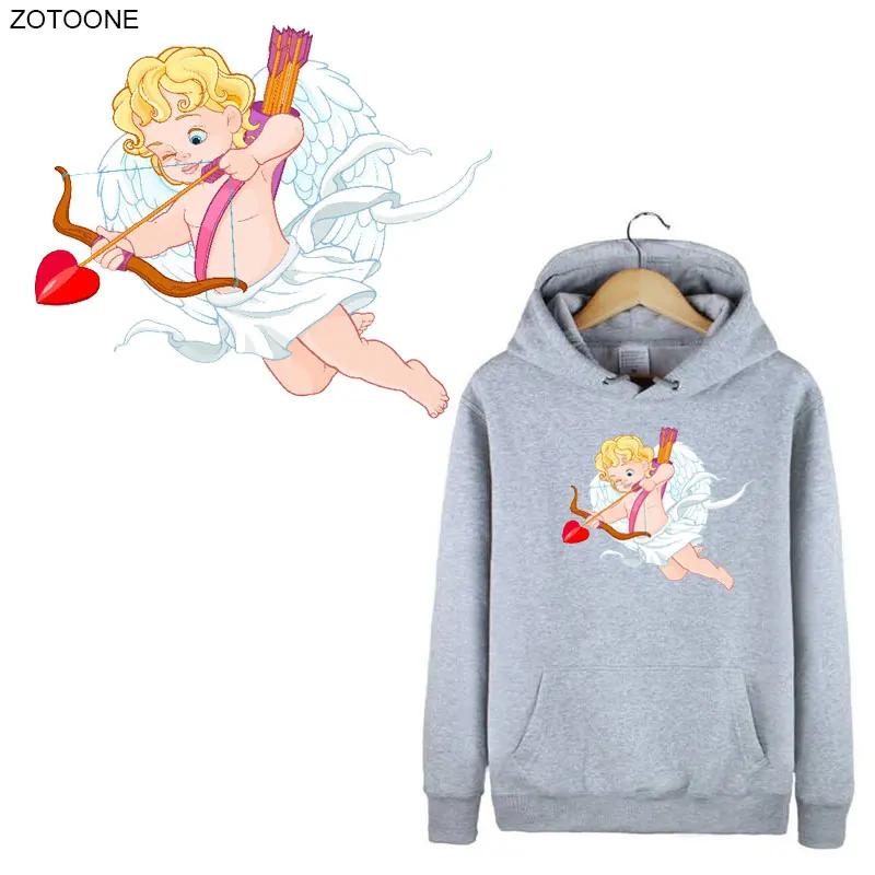 ZOTOONE Контур верхней губы патчи приклеивающиеся утюгом нашивки для одежды милые