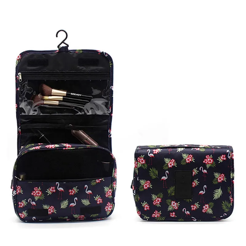 

Hanging Cosmetic Makeup Bag Large Storage Waterproof Organizer Case Women Toiletries Female Storage Make up Cases