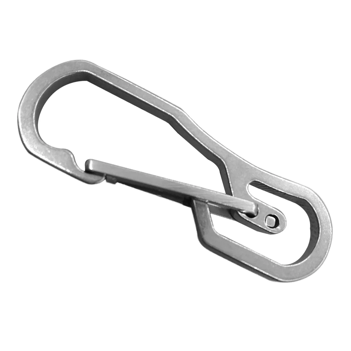 

Инструмент для наружного оборудования из нержавеющей стали, многофункциональная Пряжка для ключей (серебристый)