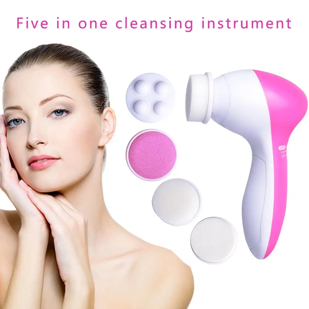 5 в 1 электрическое средство для очистки лица и массажа тела| |