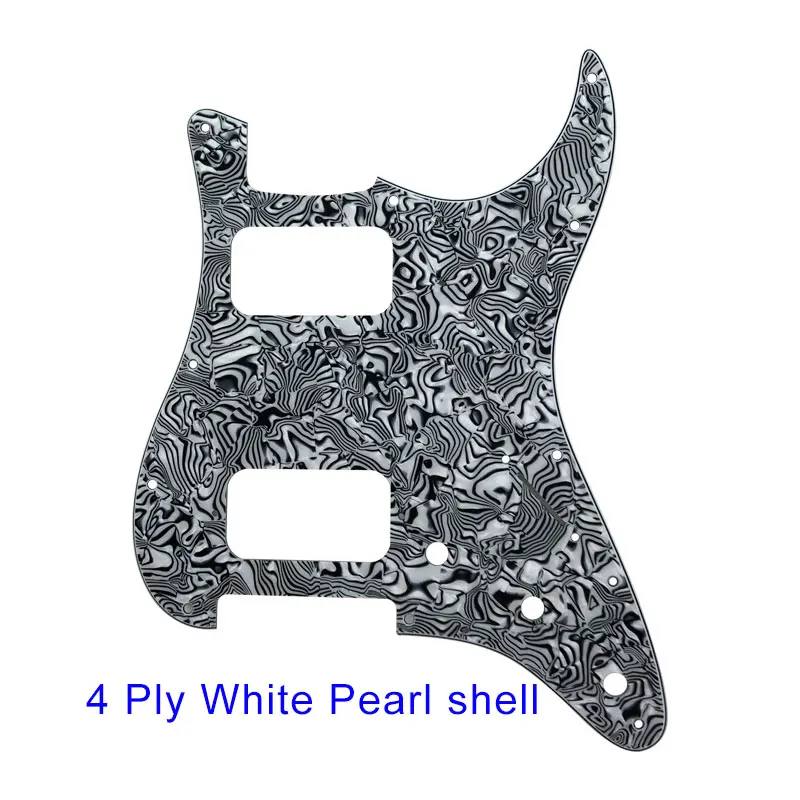 Детали для гитары Pleroo FD US 11 стандартное монтажное отверстие HH Humbucker Pickguard|Детали и