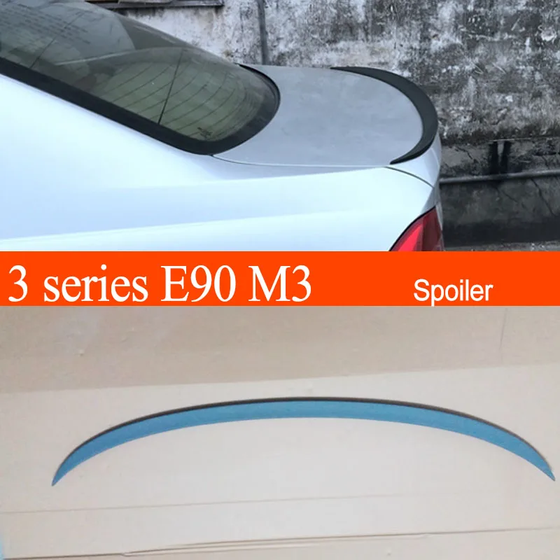 Стильный спойлер E90 M3 для заднего крыла из АБС пластика BMW 3 Series 2005 2006 2007 2008 2009