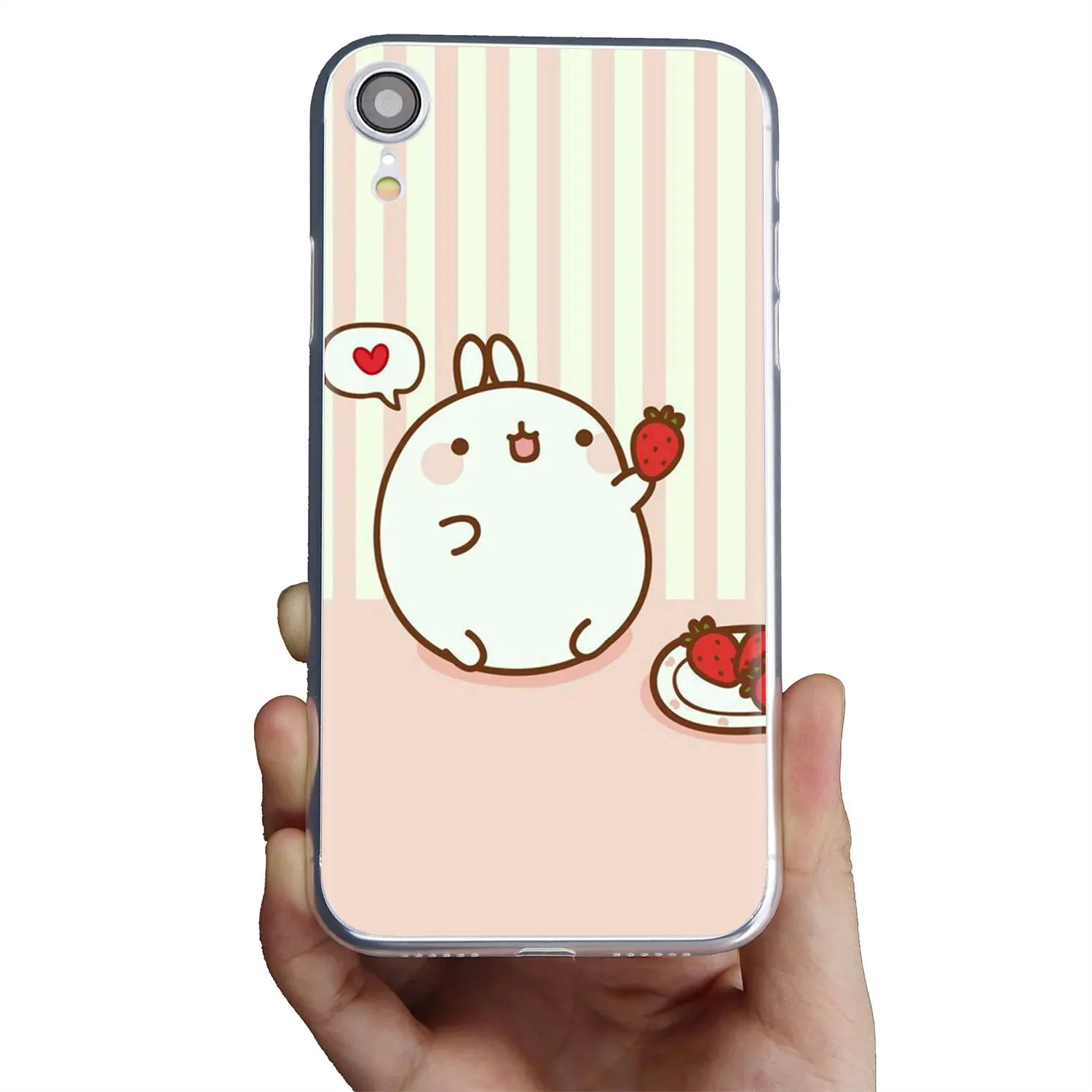For Huawei Nova 2 3 2i 3i Y6 Y7 Y9 Prime Pro GR3 GR5 2017 2018 2019 Y5II Y6II Clear Silicone Phone Case Cute Kawaii Box Potatoes | Мобильные
