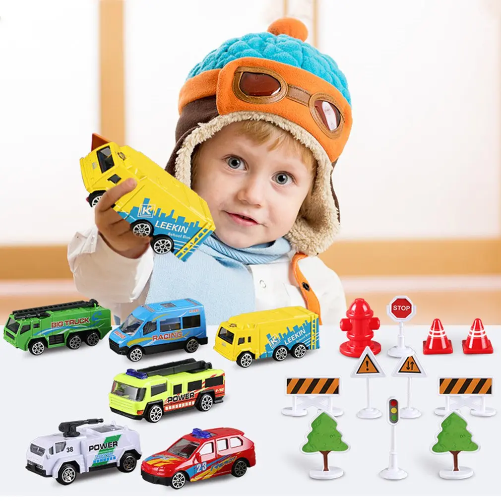 

18pcs/set Toy Car Story Simulation Track Inertia Aircraft Children Large Passenger Plane Toy Airplane Model Kids Airliner Gift