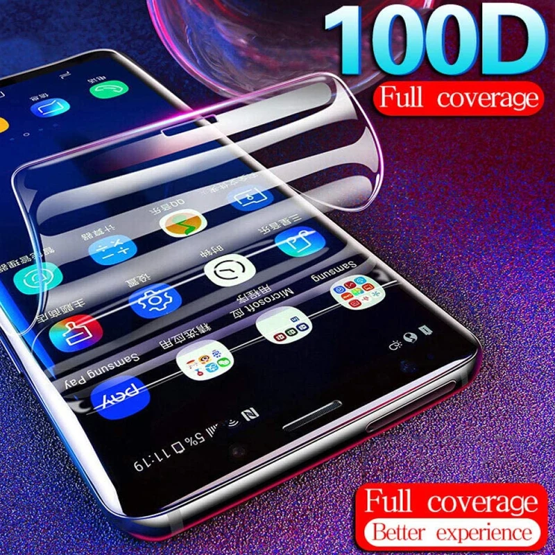 Гидрогелевая пленка для Sony Xperia 1 II 10 Plus 5 XA3 XZ4 XZ2 XZ1 Compact XZs XZ Premium защитная экрана 2 шт.