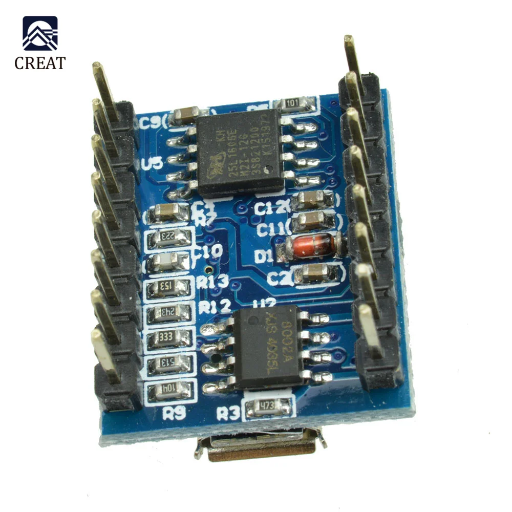 Голосовая звуковая плата JQ6500 модуль USB DIP16 TTL UART для замены MP3 сигнала от одного до 5