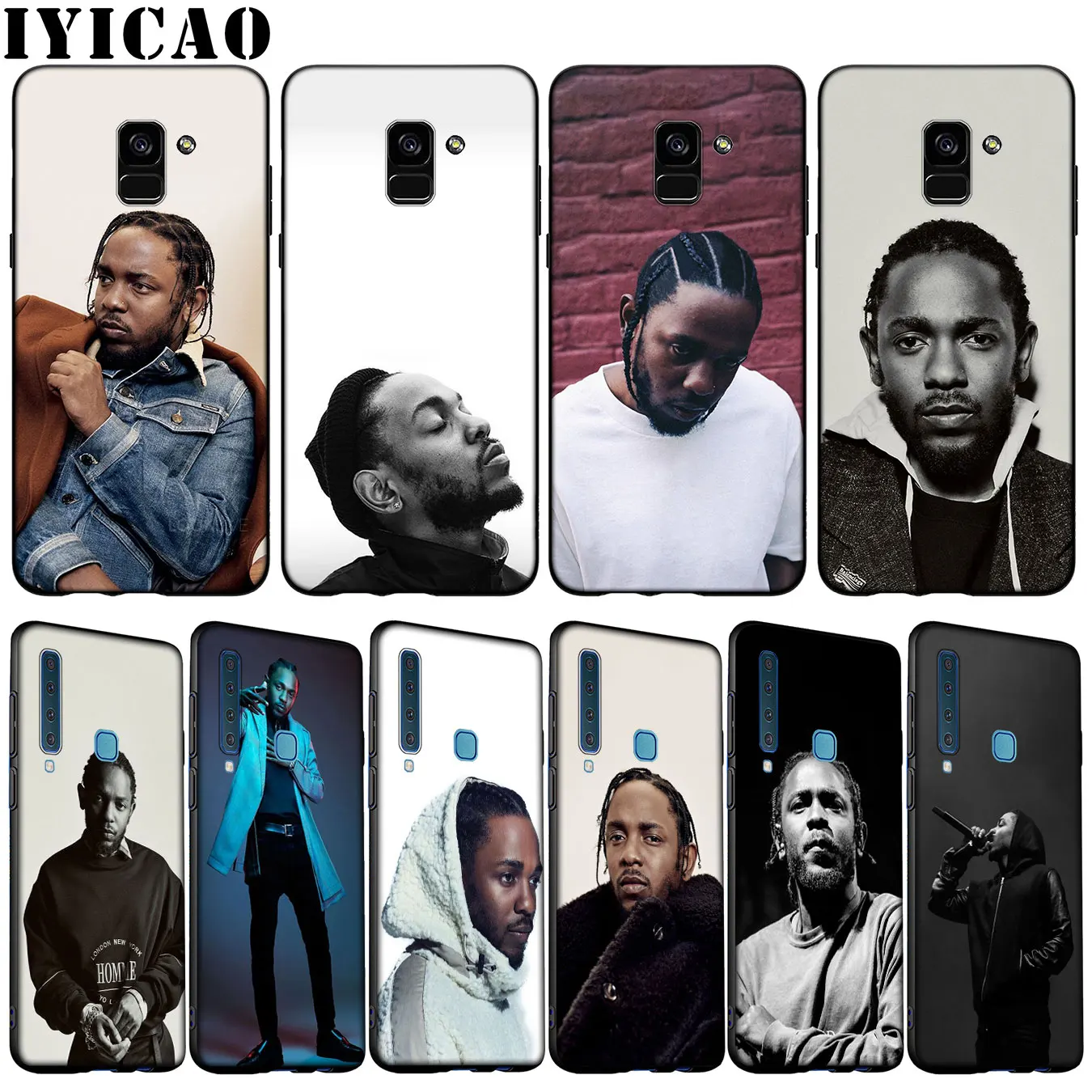 Мягкий силиконовый чехол для телефона Kendrick Lamar Samsung Galaxy A6 A7 A8 A9 2018 A3 A5 2016 2017 Note 9 8 10