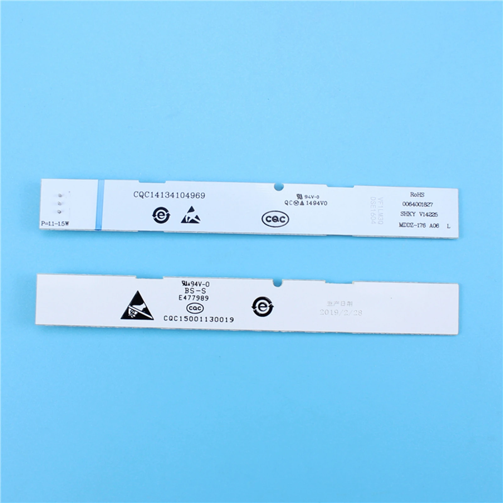 1 шт. холодильник светодиодный Подсветка полоса лампа для Haier BCD 575WDBI 0064001827 спереди