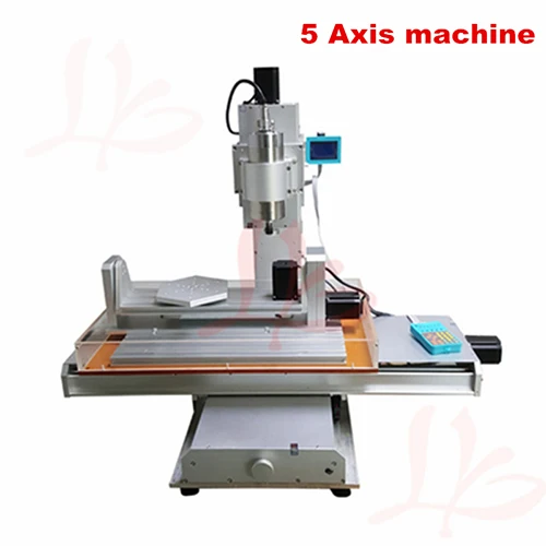 Column Type cnc router 3040 Ball Screw metal cutting drilling engraving machine - Цвет: 5axis-1.5kw
