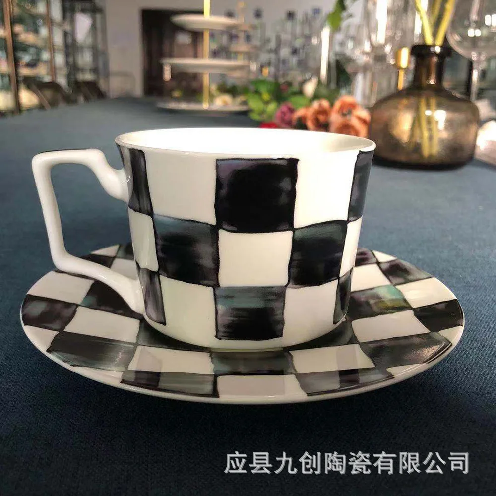 

Modern simple bone china tableware dinner table dish dish pasta soup plate coffee cup water cup set household rice bowl