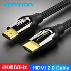 Vention Micro HDMI к HDMI кабель позолоченный HDMI 1,4 V 3D 1m 1,5 m 2m 3m высококачественный HDMI кабель адаптер для планшета HDTV камеры