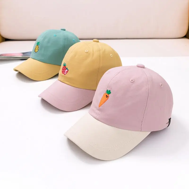 Baby Baseball Cap New Hat Kids Cartoon Pattern Fashion Children Sun Patchwork | Детская одежда и обувь